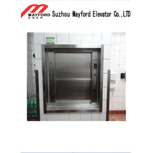 High Safety Dumbwaiter Elevator with Stainless Steel Cabin